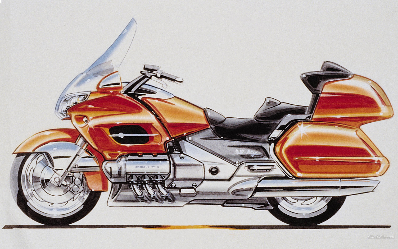 Honda Gold Wing 1680x1050 c749 Tapety na pulpit